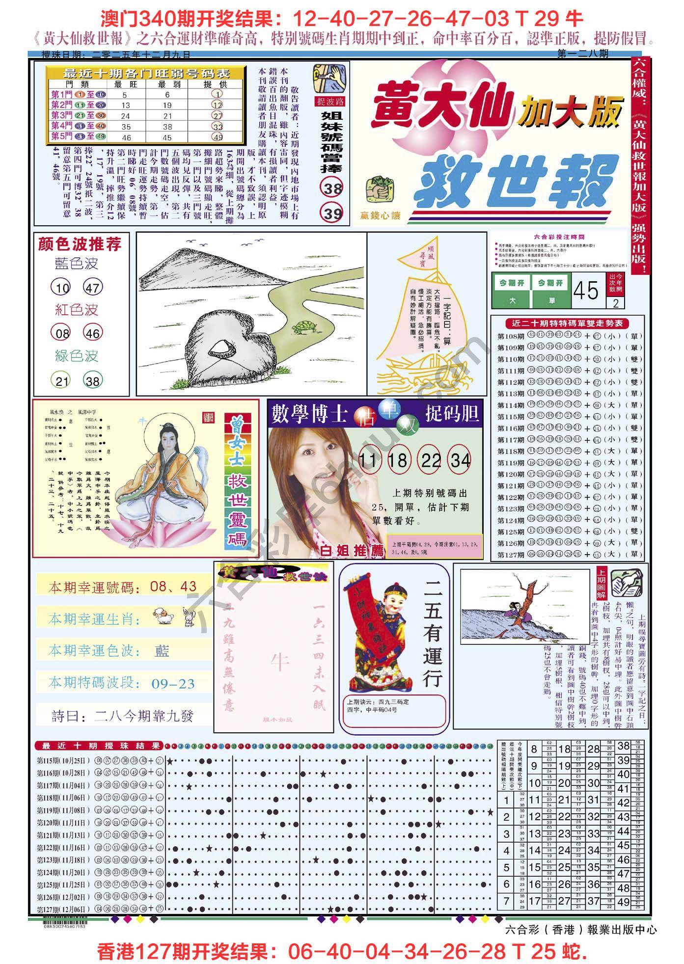 六合彩心水图库4|黄大仙救世报(加大版) 六合彩心水图库4|黄大仙救世报(加大版)