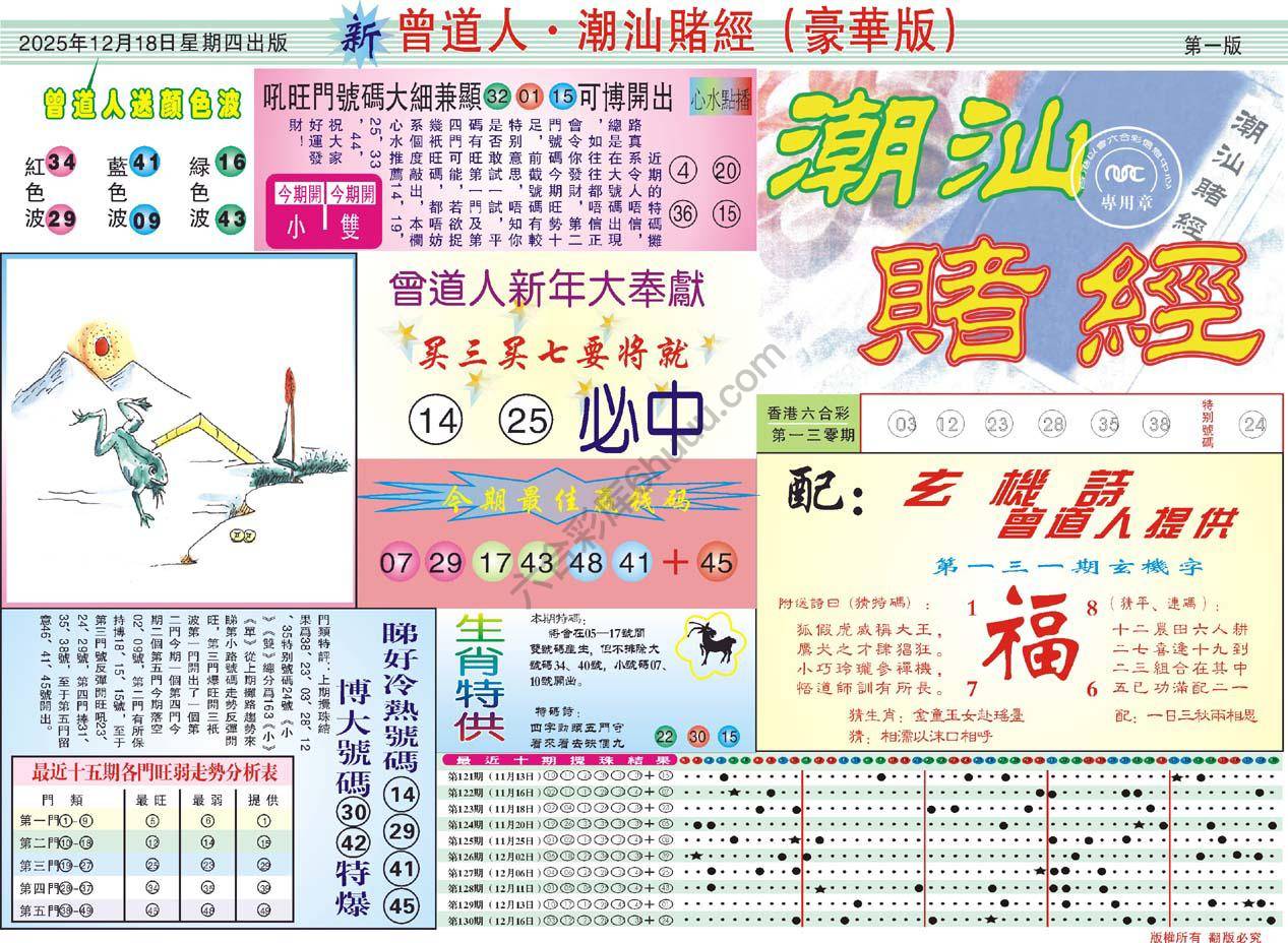 六合彩心水图库9|曾道人潮汕赌经(豪华版) 六合彩心水图库9|曾道人潮汕赌经(豪华版)