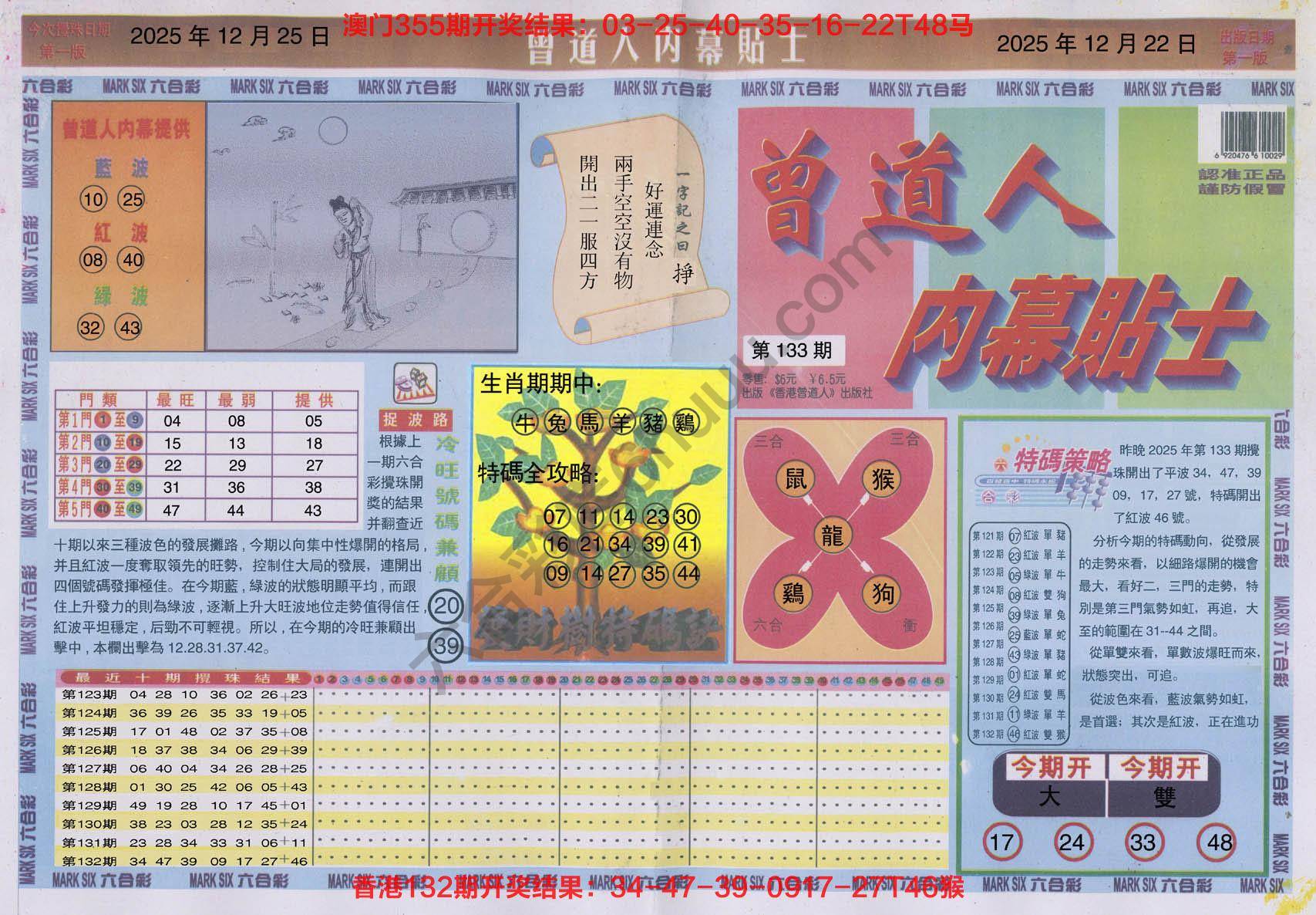 六合彩心水图库7|曾道人内幕贴士 六合彩心水图库7|曾道人内幕贴士