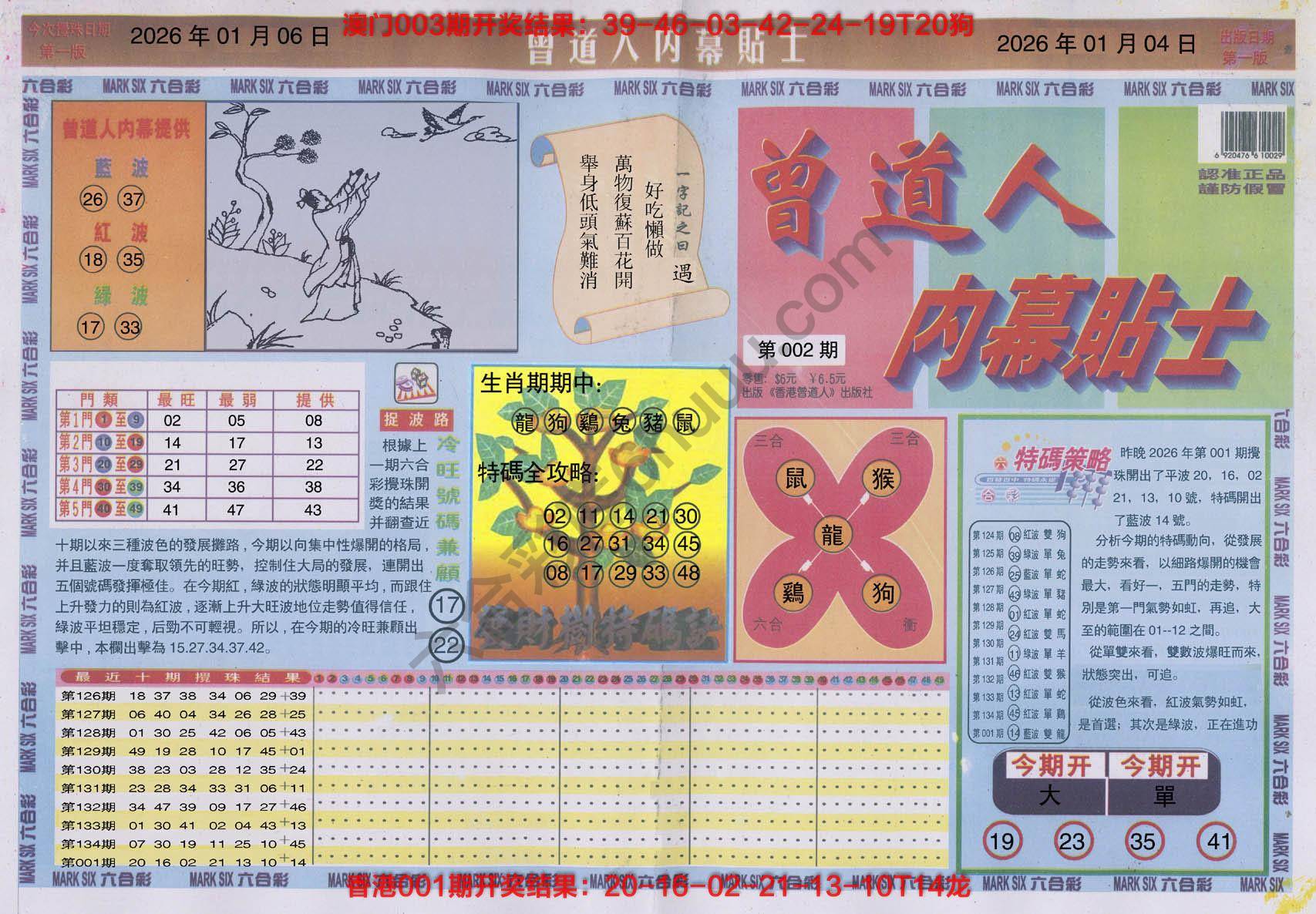 六合彩心水图库9|曾道人内幕贴士 六合彩心水图库9|曾道人内幕贴士
