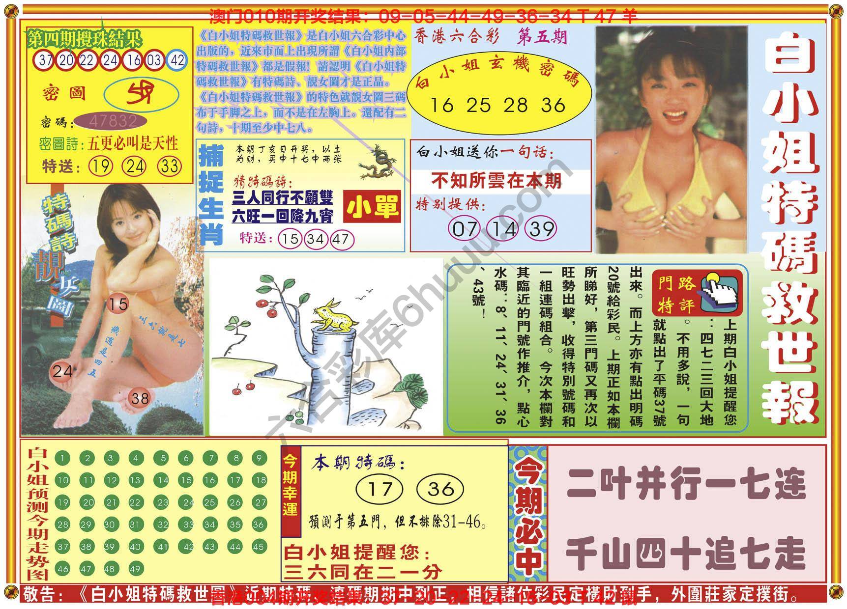六合彩心水图库4|白小姐特码救世报 六合彩心水图库4|白小姐特码救世报