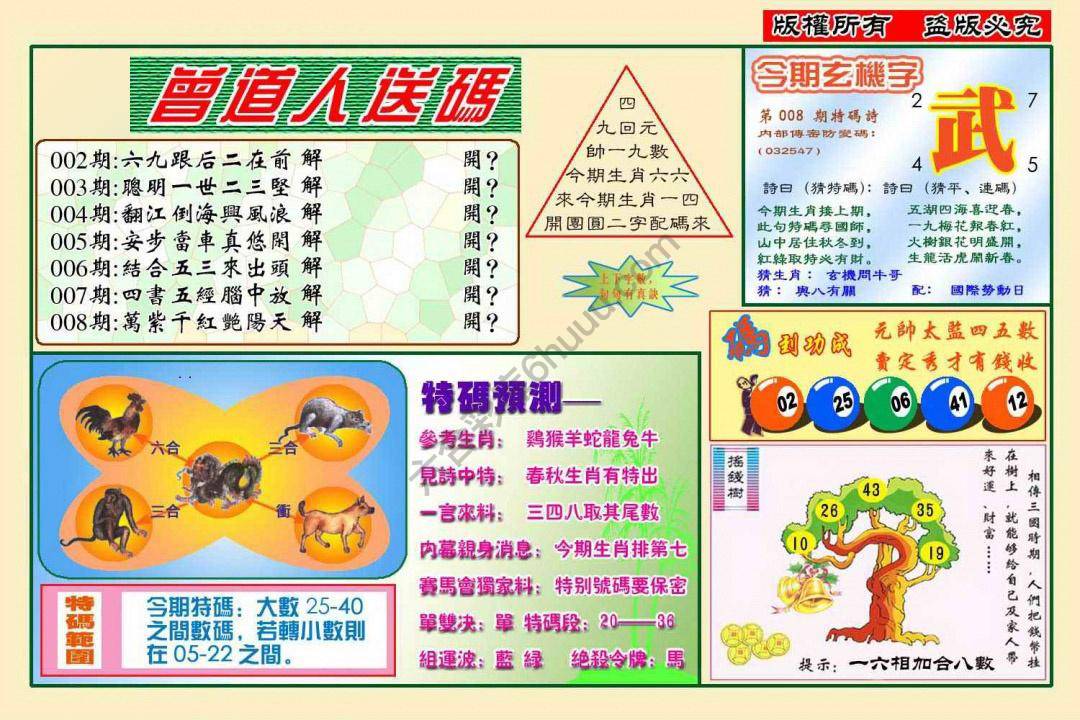 六合彩心水图库13｜曾道人送码