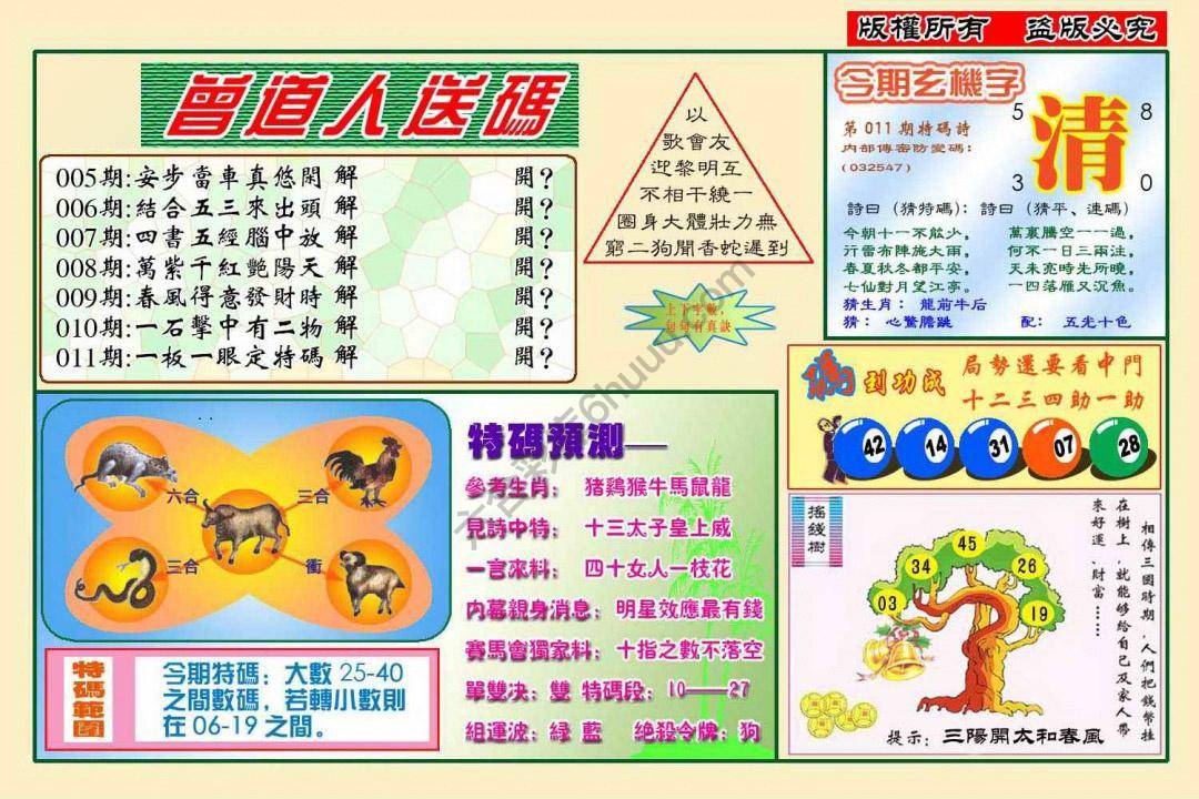 六合彩心水图库13｜曾道人送码