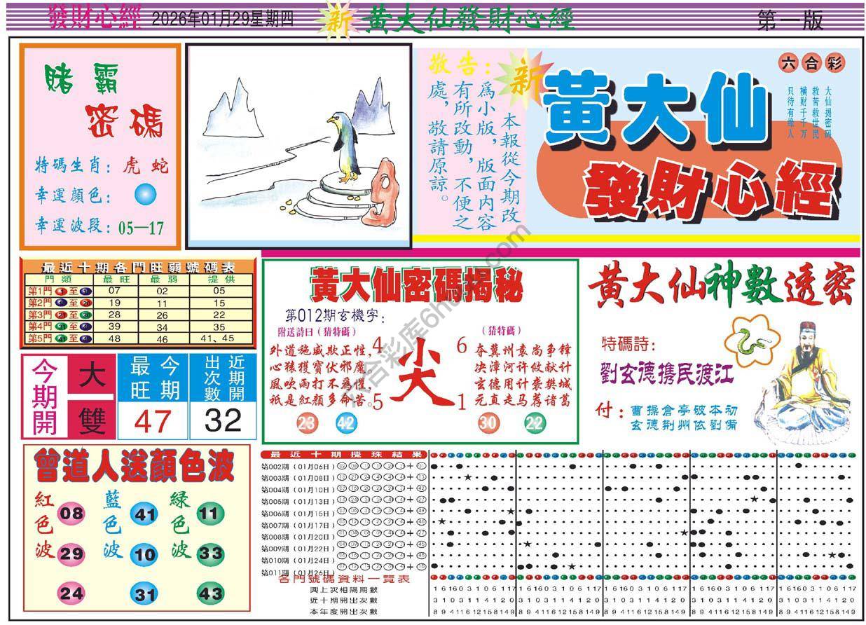六合彩心水图库1|黄大仙发财心经 六合彩心水图库1|黄大仙发财心经
