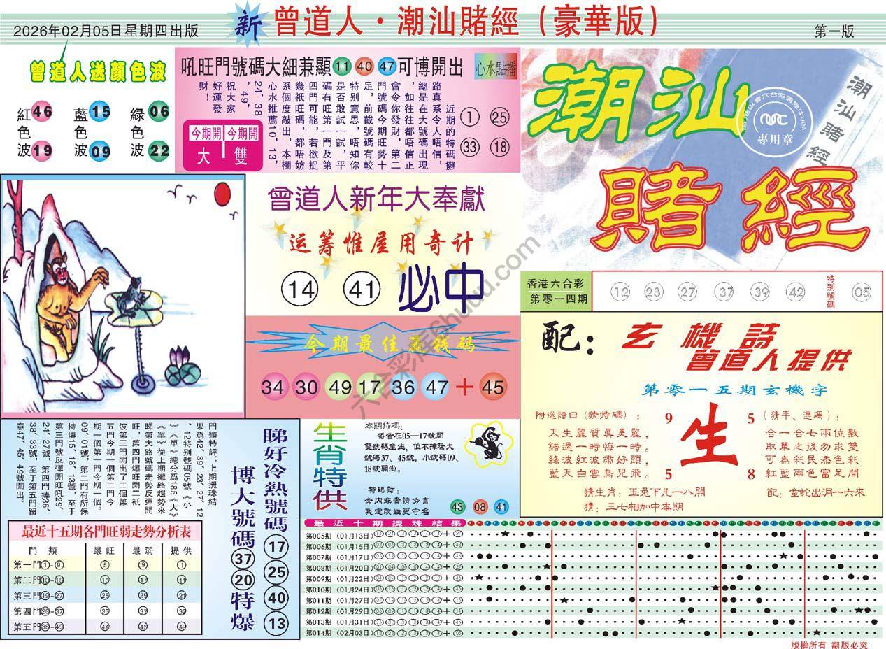 六合彩心水图库9|曾道人潮汕赌经(豪华版) 六合彩心水图库9|曾道人潮汕赌经(豪华版)