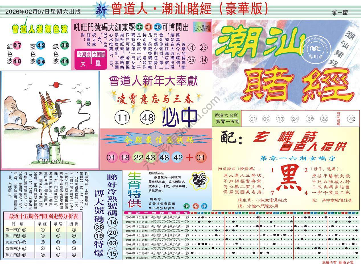 六合彩心水图库3|曾道人潮汕赌经(豪华版) 六合彩心水图库3|曾道人潮汕赌经(豪华版)
