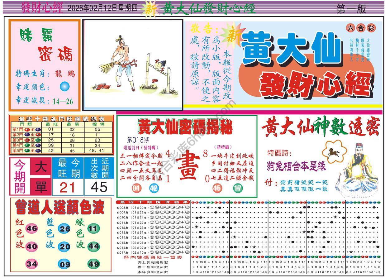 六合彩心水图库1|黄大仙发财心经 六合彩心水图库1|黄大仙发财心经
