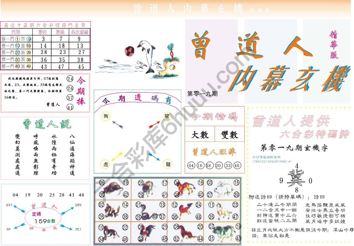 六合彩心水图库10|曾道人内幕玄机(精华版) 六合彩心水图库10|曾道人内幕玄机(精华版)