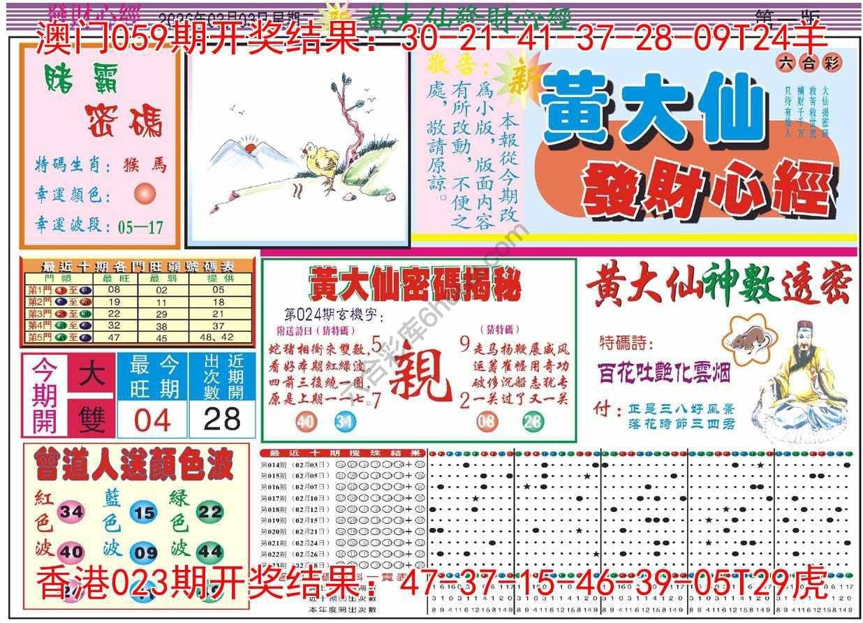 六合彩心水图库1|黄大仙发财心经 六合彩心水图库1|黄大仙发财心经