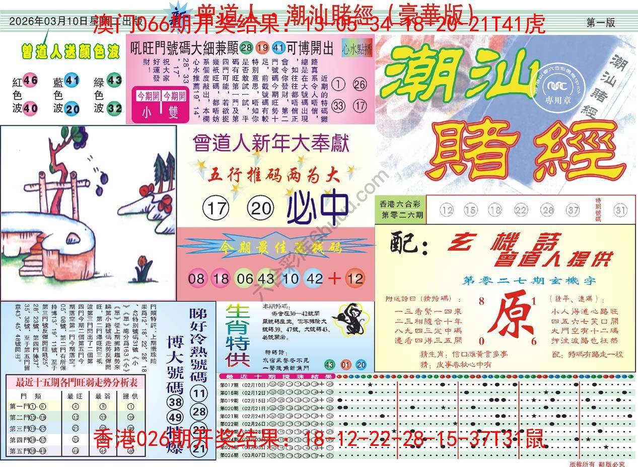 六合彩心水图库9|曾道人潮汕赌经(豪华版) 六合彩心水图库9|曾道人潮汕赌经(豪华版)