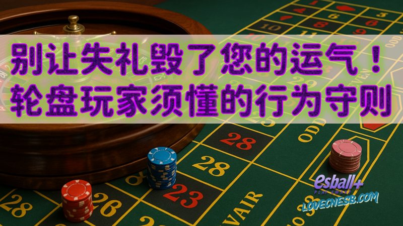 别让失礼毁了您的运气！轮盘游戏玩家必懂的行为守则