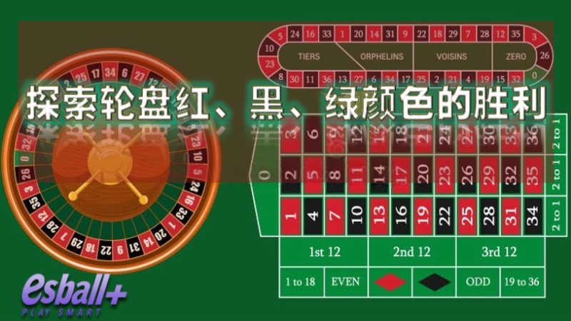 轮盘纵横：探索红、黑、绿颜色的胜利秘密