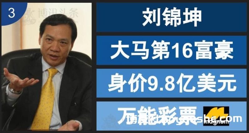 大马富豪榜博彩企业家有谁? 这4位你一定要认识
大马富豪榜博彩企业家有谁? 这4位你一定要认识