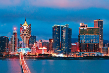 三月初，澳门博彩的每日营收大约达到了8000万美元