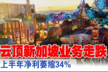 云顶新加坡2025年上半年净利下滑34%：签证需求大幅下降的重要影响因素