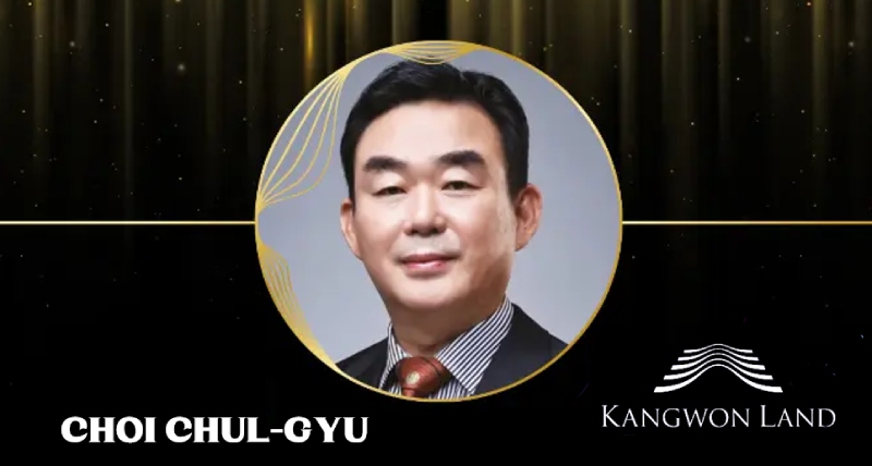 江原乐园现任代理董事长崔彻圭(Choi Chul-gyu) 江原乐园现任代理董事长崔彻圭(Choi Chul-gyu)