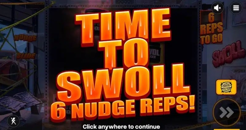 六次「Nudge Reps(轻推重复)」 六次「Nudge Reps(轻推重复)」