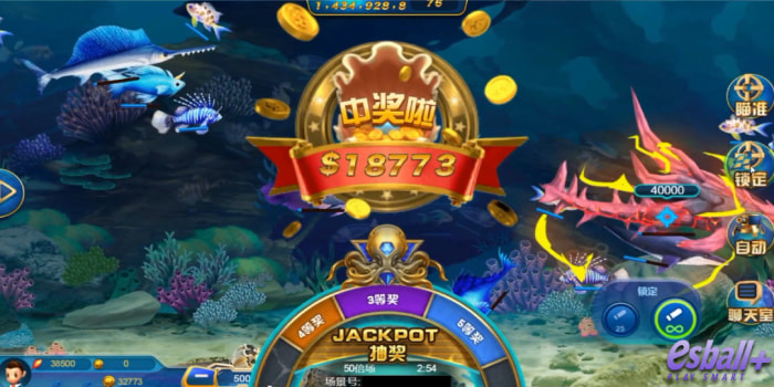 PA电子捕鱼王3D技巧攻略之游戏画面