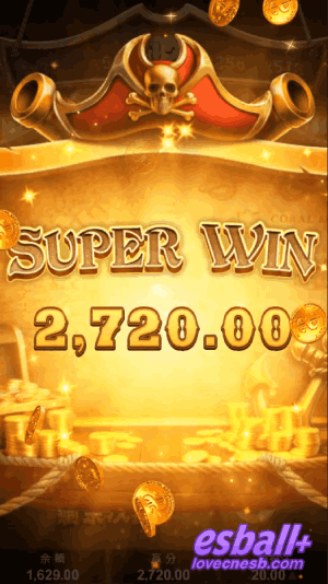 JDB王牌海盗游戏暴分SUPER WIN ¥3400元 JDB王牌海盗游戏暴分SUPER WIN ¥3400元