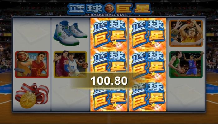 MG电子篮球巨星爆奖画面1