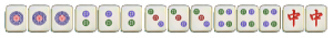 BB碰碰胡凑一色牌型